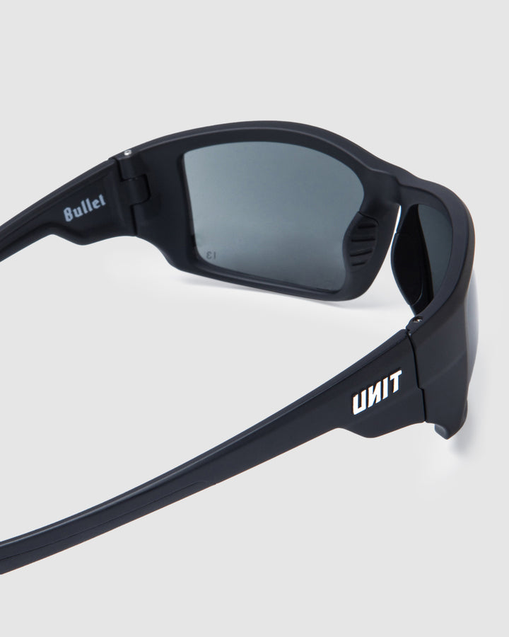 UNIT Bullet - Medium Impact Safety Sunglasses - Black