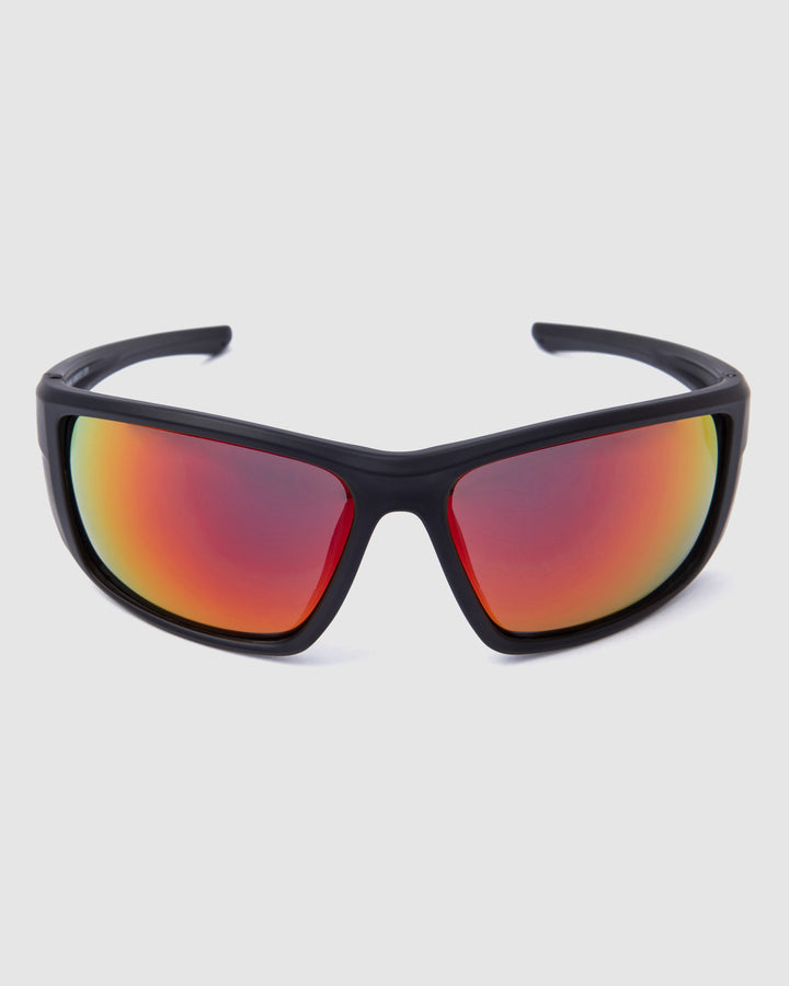 UNIT Bullet - Medium Impact Safety Sunglasses - Black Orange