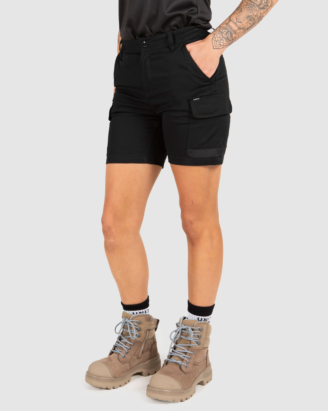 UNIT Ladies Workwear Staple Cargo Shorts