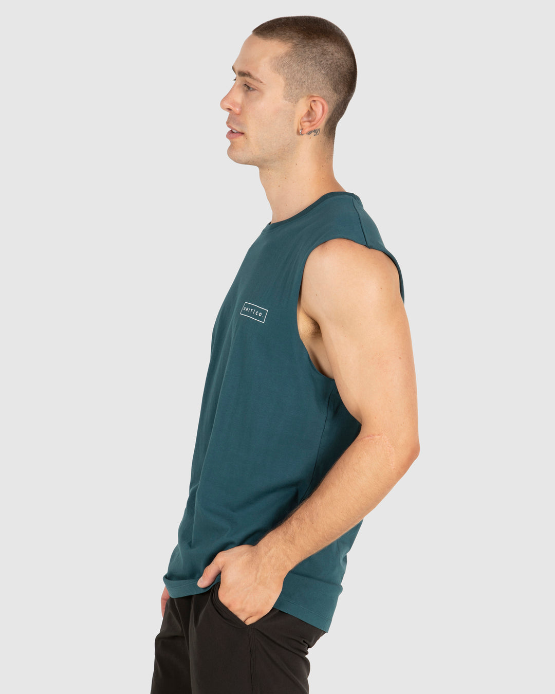 Unit Mens Cubic Muscle Tee