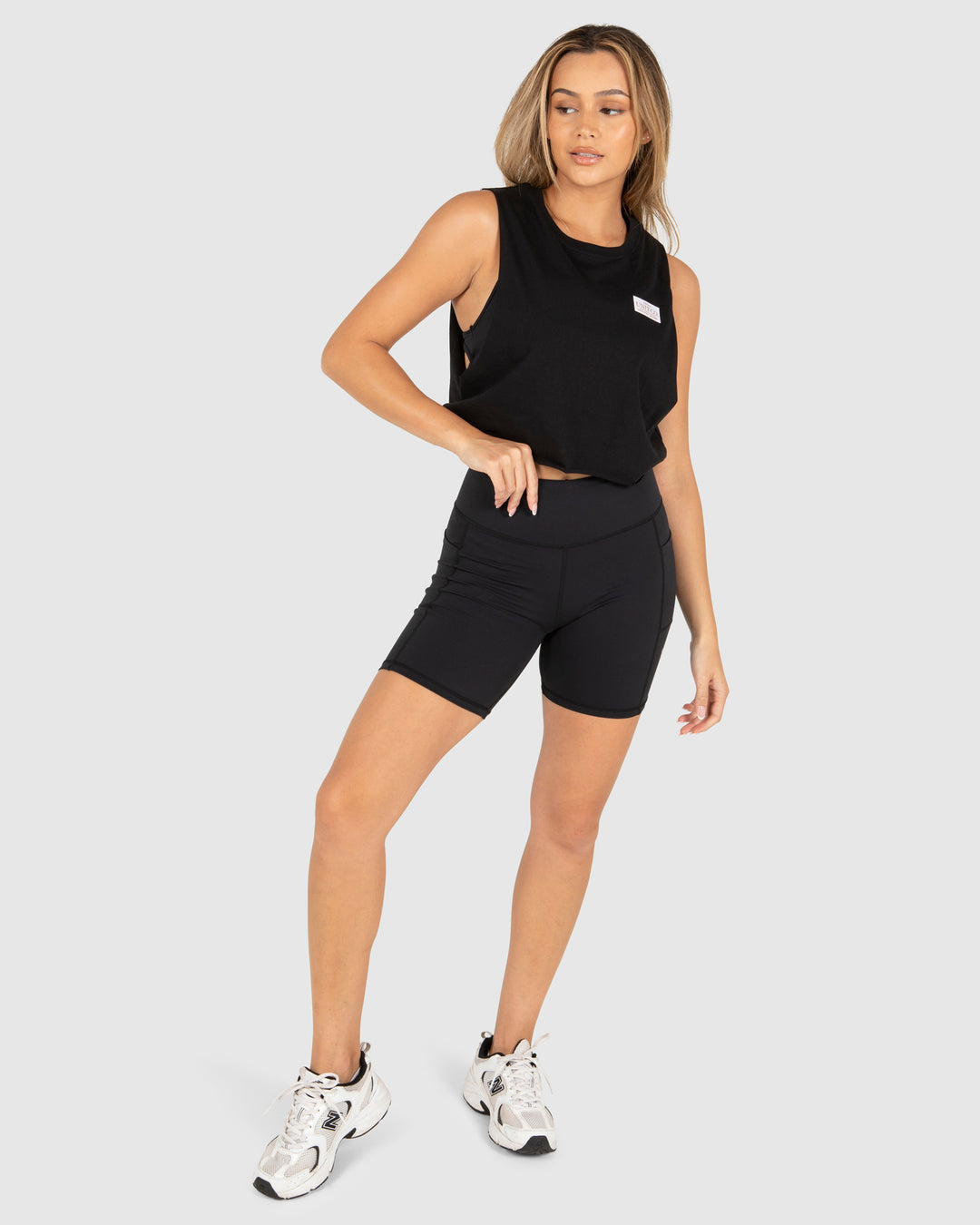 UNIT Ladies Grand Cropped Muscle Tee