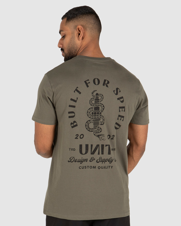 UNIT Mens Rattle T-Shirt